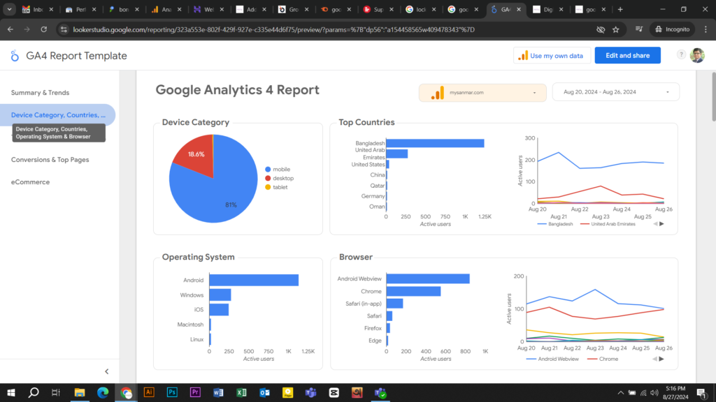 google data studio